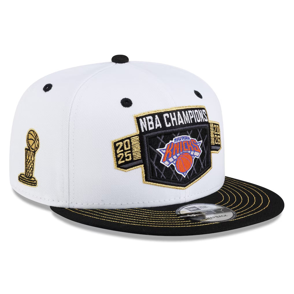 New York Knicks 2026 Champions 950 Classic Snap Creme and Black Grey uv